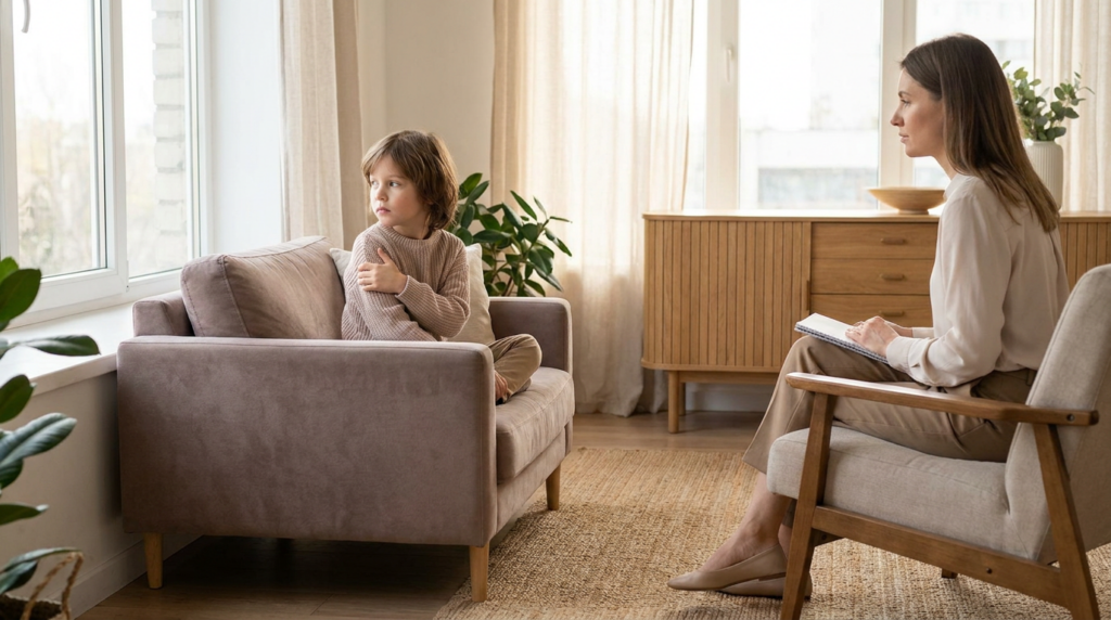 signs of emotional distress in child