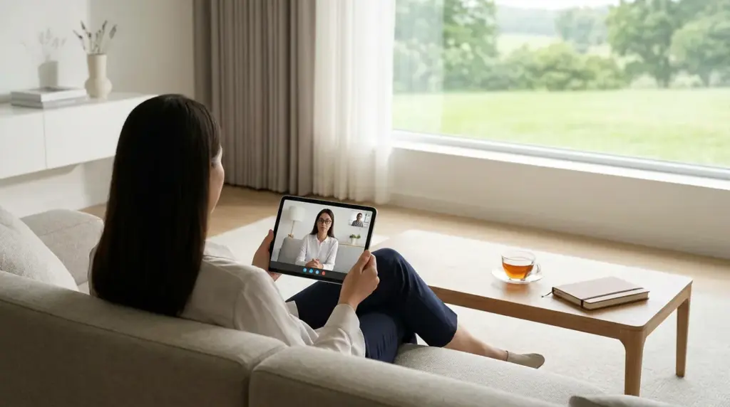 Online therapy for anxiety disorder — Treatment guide