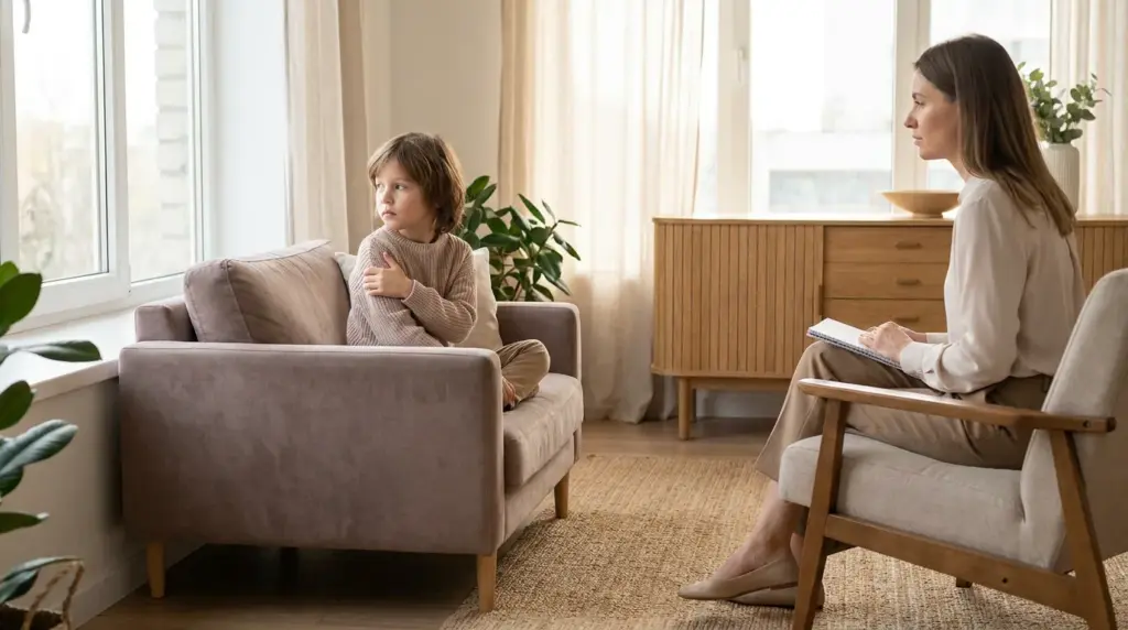 signs of emotional distress in child